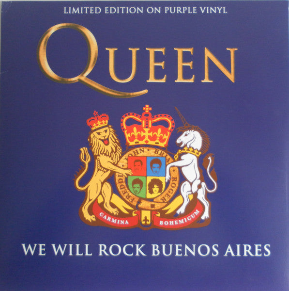 QUEEN-WE WILL ROCK BUENOS AIRES - COLOURED LP  ( Arrives in 4 days)