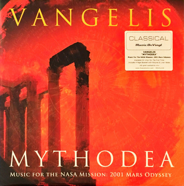 VANGELIS-MYTHODEA MUSIC FOR THE NASA MISSION 2001 MARS ODYSSEY - LP (Arrives in 4 days )
