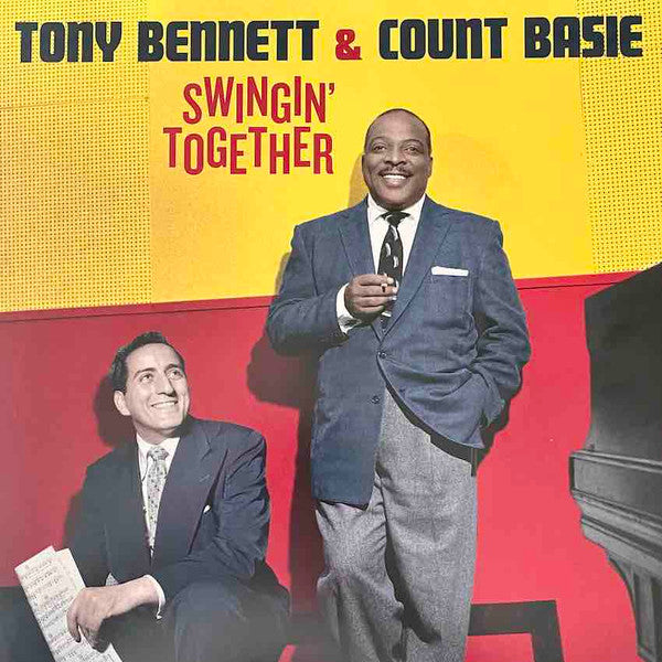TONY BENNETT & COUNT BASIE-SWINGIN' TOGETHER - COLOURED LP  (Arrives in 4 days)