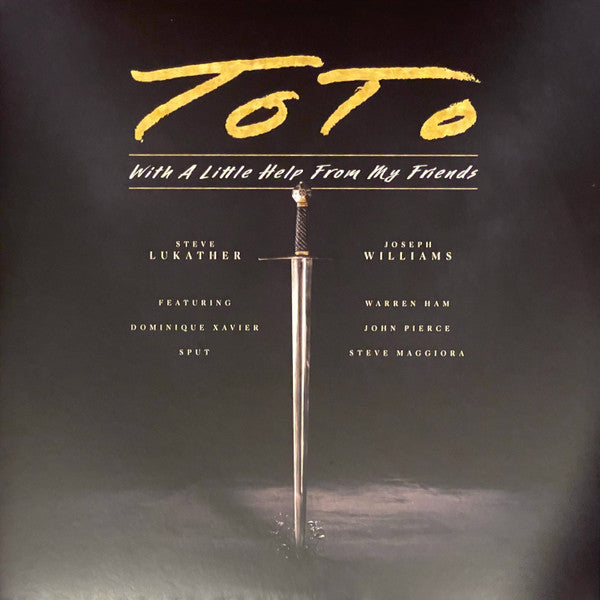 TOTO-WITH A LITTLE HELP FROM MY FRIENDS - TRANSPARENT LP   (Arrives in 4 days )