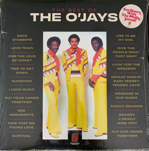 THE O'JAYS-THE BEST OF THE O'JAYS - LP (Arrives in 4 days)