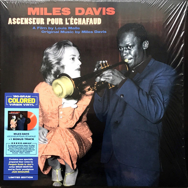 Miles Davis-Ascenseur Pour L'échafaud (Lift To The Scaffold)-COLOURED LP (Arrives in 4 days)