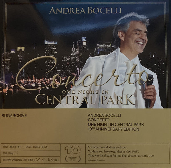 Andrea Bocelli – Concerto (One Night In Central Park) 10th Anniversary Edition)