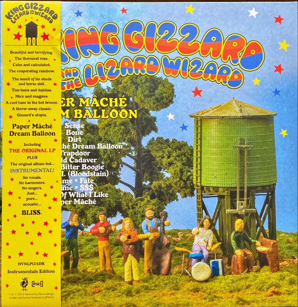 KING GIZZARD AND THE LIZARD WIZARD-PAPER MACHE DREAM BALLOON - AUDIOPHILE EDITION - LP (Arrives in 4 days)