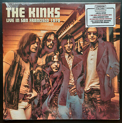 The Kinks – Live In San Francisco 1970 (Colored LP) (Arrives in 4 days)