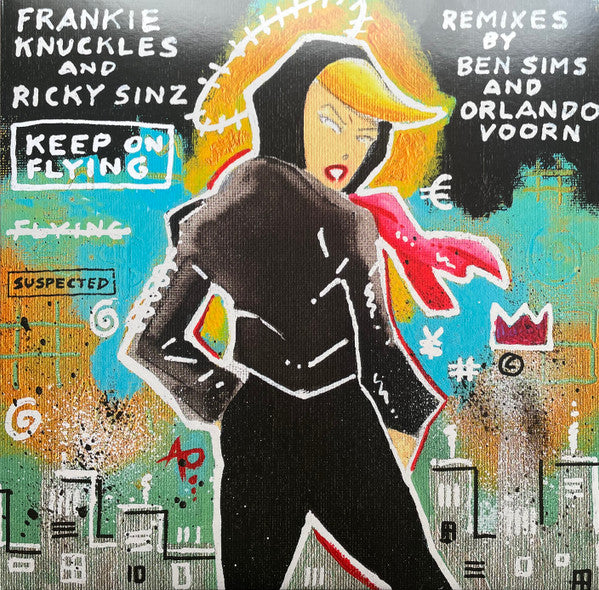 FRANKIE KNUCKLES / RICKY SINZ - Keep On Flying (feat Orlando Voorn/Ben Sims remixes)  (Pre-Order)