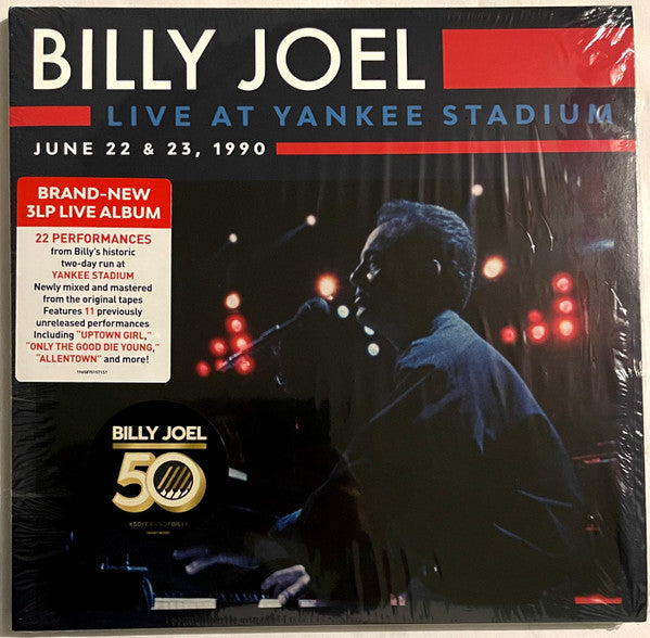 Billy Joel – Live at Yankee Stadium June 22 & 23, 1990 (Arrives in 4 days)