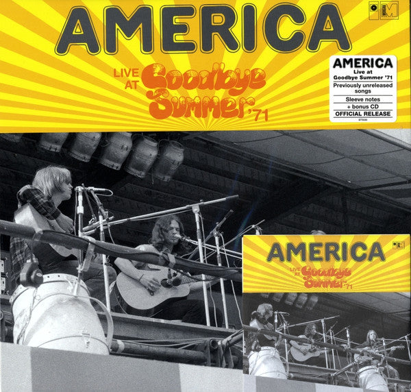 America – Live At Goodbye Summer Festival ‘71 (Arrives in 4 days)
