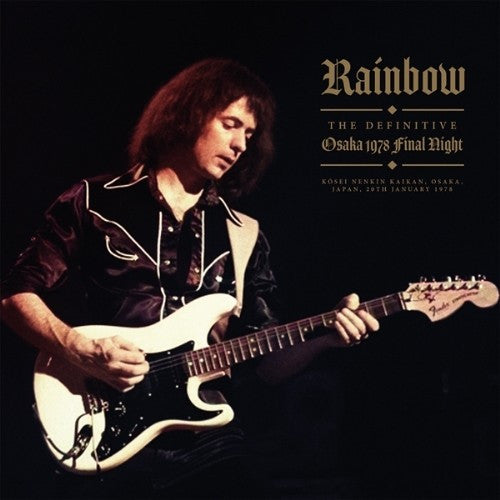 Rainbow – Osaka 1978 - Final Night (Arrives in 4 days)