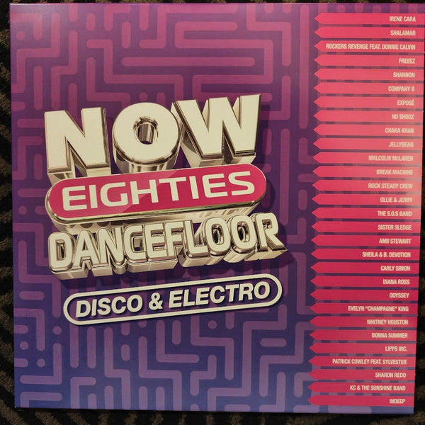 Various – Now Eighties Dancefloor Disco & Electro (Arrives in 4 days)