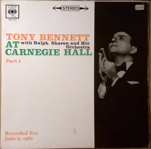 TONY BENNETT-TONY BENNETT AT CARNEGIE HALL  (Arrives in 4 days)