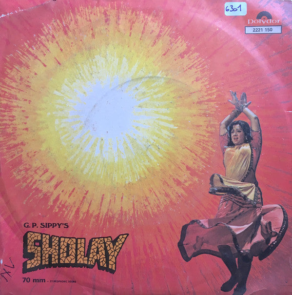 R. D. Burman ‎– Sholay (Used Vinyl)