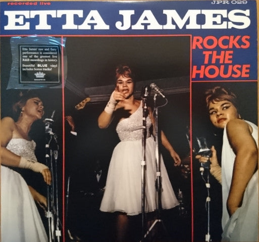 ETTA JAMES-ETTA JAMES ROCKS THE HOUSE - COLOURED LP (Arrives in 4 days)