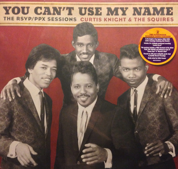 CURTIS KNIGHT & THE SQUIRES FEAT.JIMI HENDRIX-THE RSVP/ PPX SESSIONS CURTIS KNIGHT & THE SQUIRES (Arrives in 4 days)