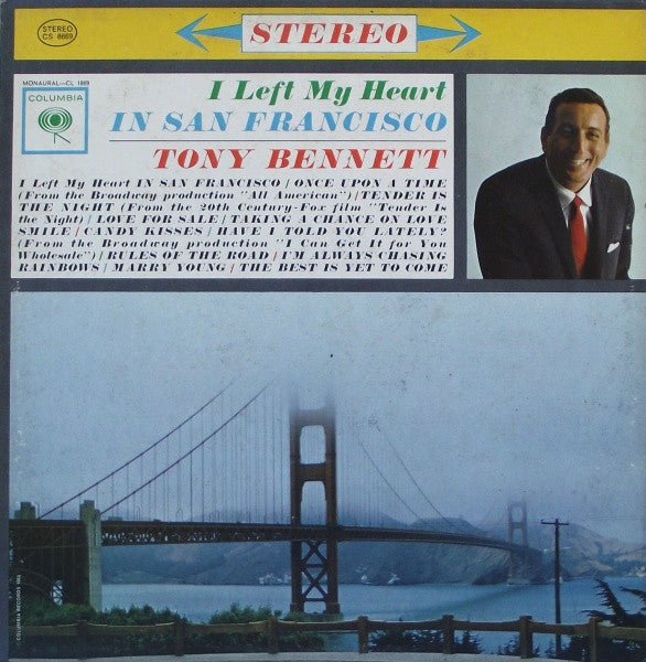 TONY BENNETT-I LEFT MY HEART IN SAN FRANCISCO  (Arrives in 4 days)
