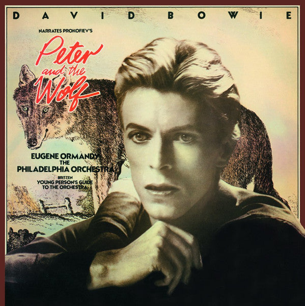 vinyl-david-bowie-narrates-prokofiev-eugene-ormandy-the-philadelphia-orchestra-britten-peter-and-the-wolf-young-persons-guide-to-the-orchestra