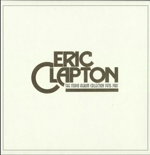 The Studio Album Collection 1970-1981 By Eric Clapton (Arrives in 21 days)