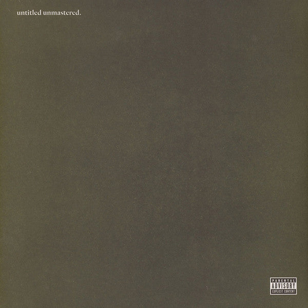 Kendrick Lamar – Untitled Unmastered (Arrives in 2 days)
