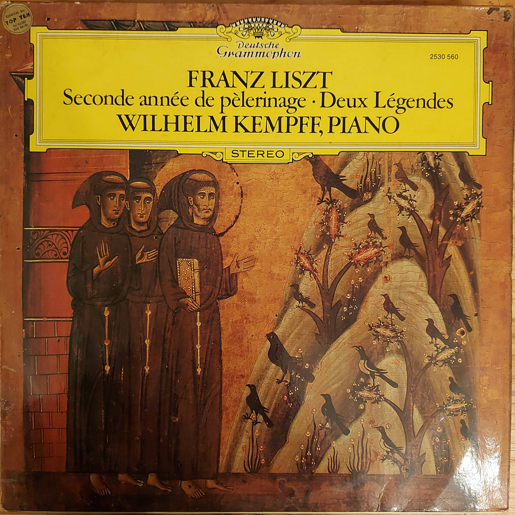Franz Liszt - Wilhelm Kempff – Seconde Année De Pèlerinage • Deux Légendes (Used Vinyl - VG+)