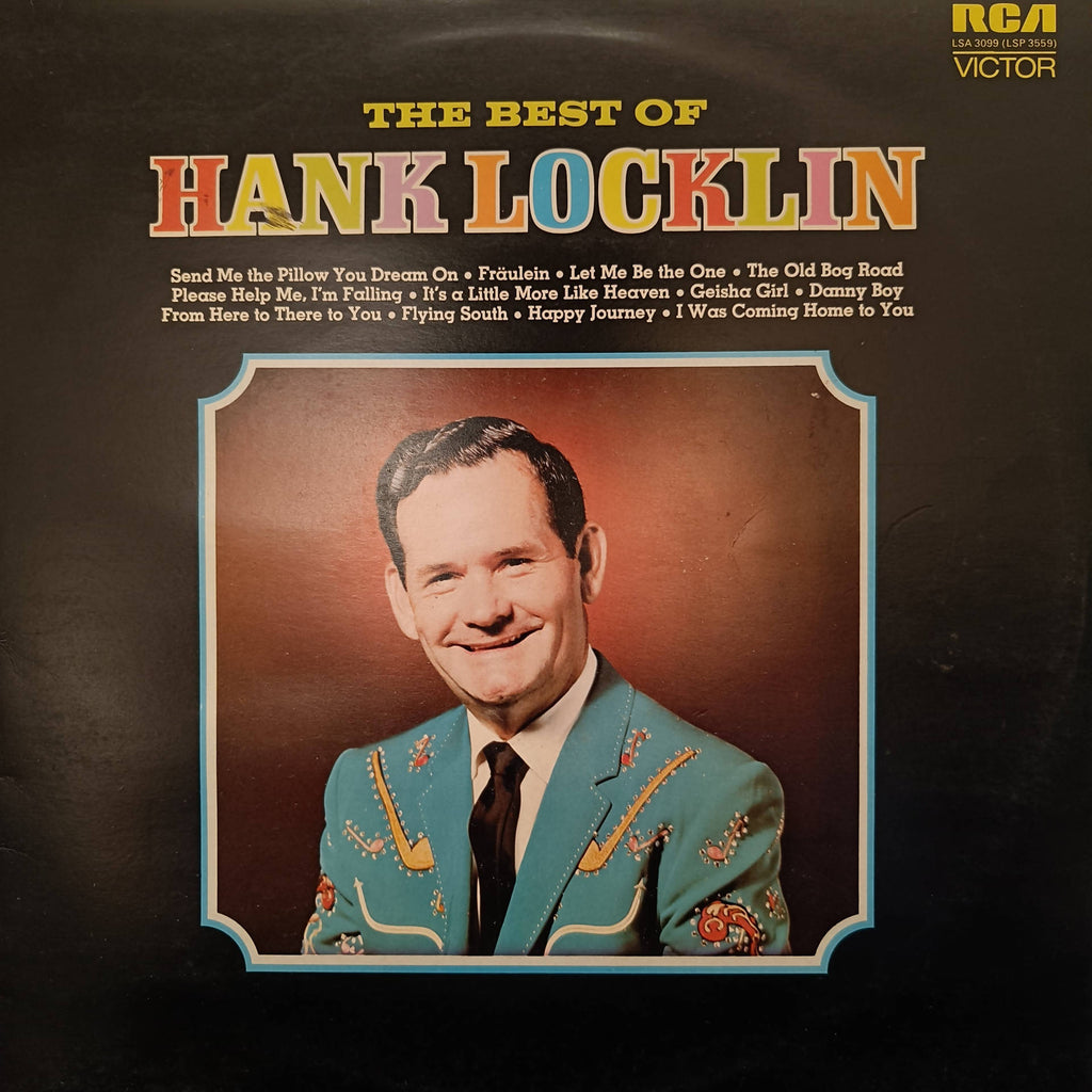 Hank Locklin – The Best Of Hank Locklin (Used Vinyl - VG+) JS