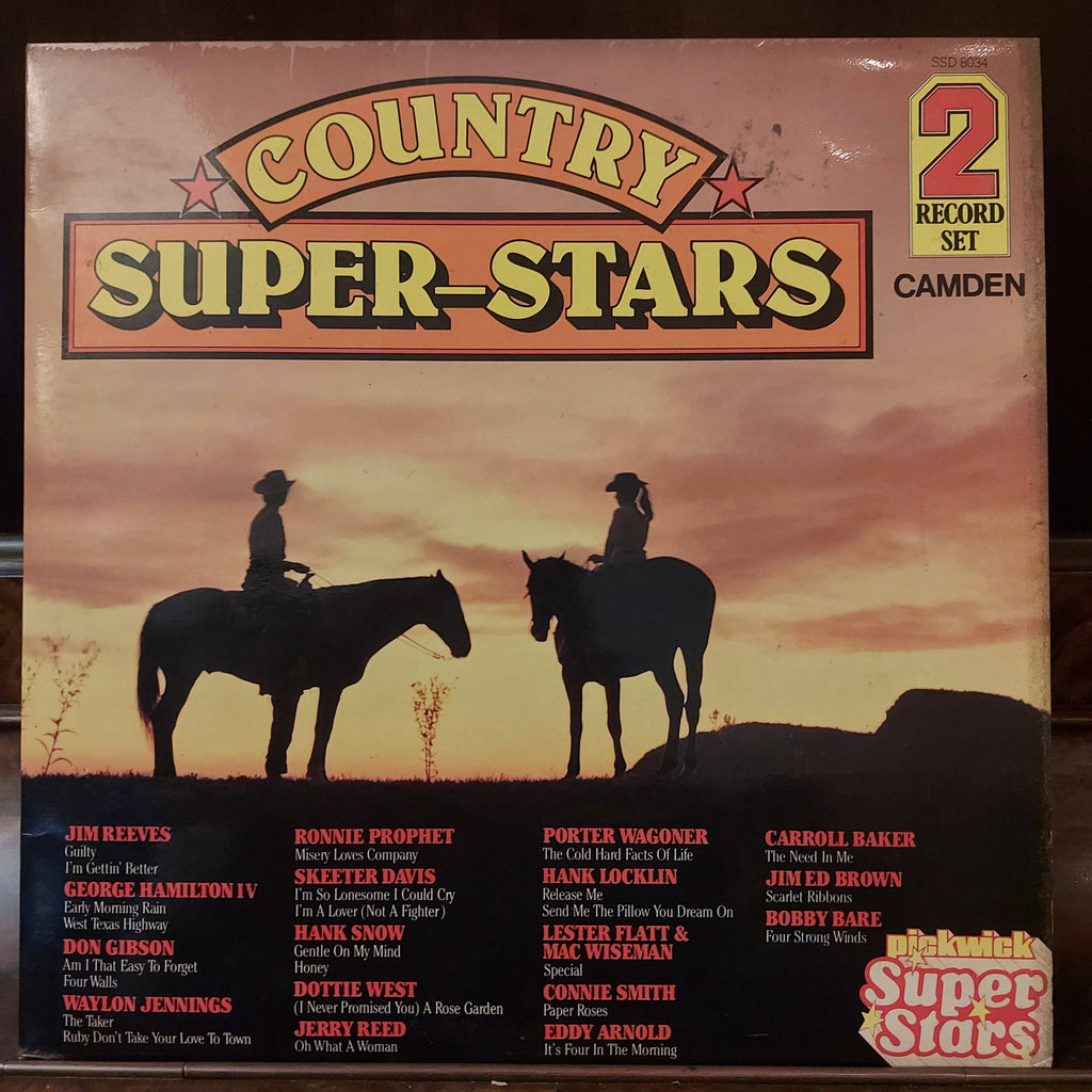 Various – Country Super-Stars (Used Vinyl - VG)