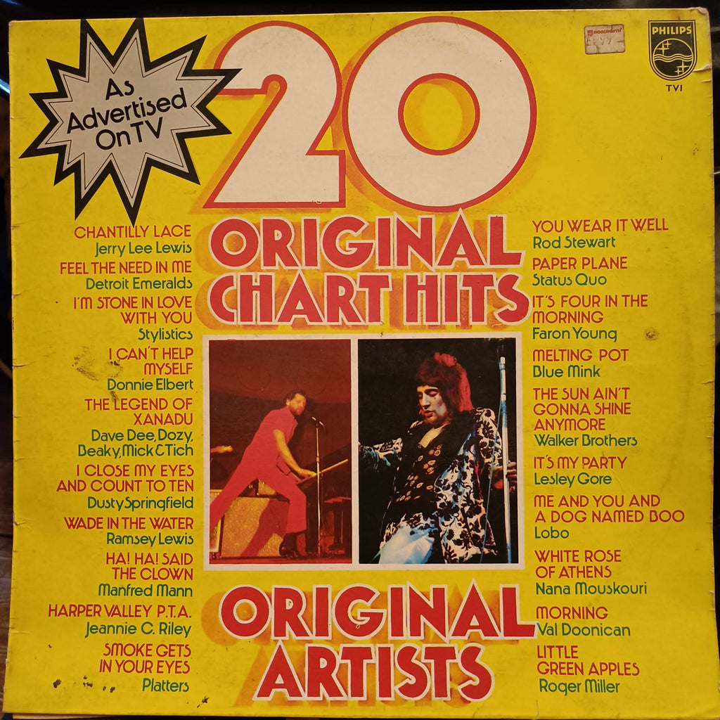 Various – 20 Original Chart Hits (Used Vinyl - G) JS