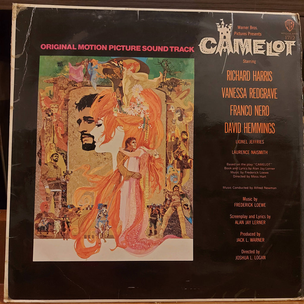 Alfred Newman, Richard Harris, Vanessa Redgrave, Franco Nero – Camelot (Original Motion Picture Sound Track) (Used Vinyl - VG)
