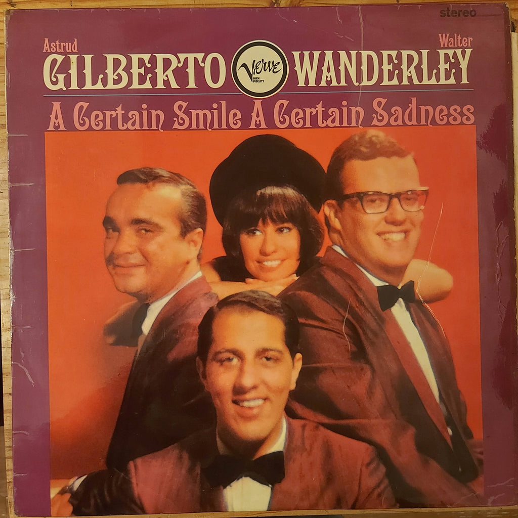 Astrud Gilberto / Walter Wanderley – A Certain Smile A Certain Sadness (Used Vinyl - VG)