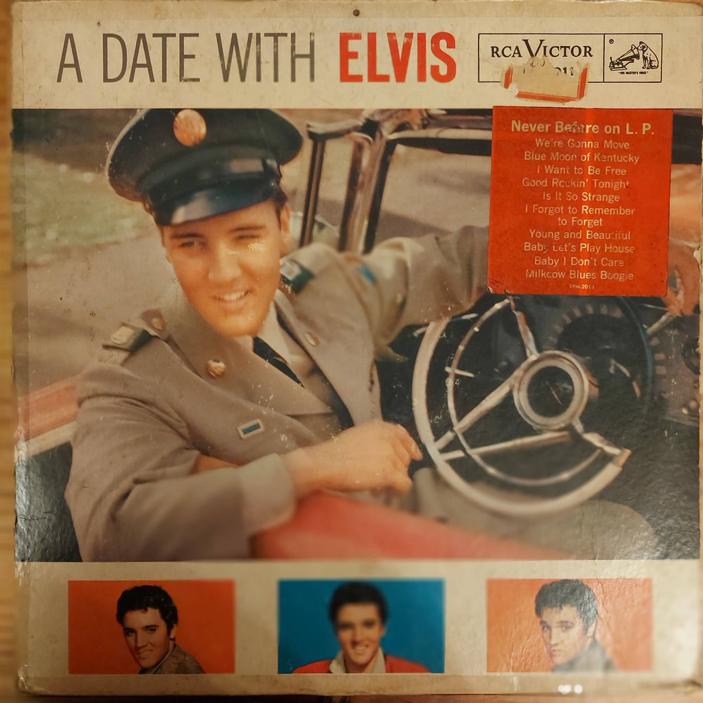 Elvis Presley – A Date With Elvis (Used Vinyl - G)