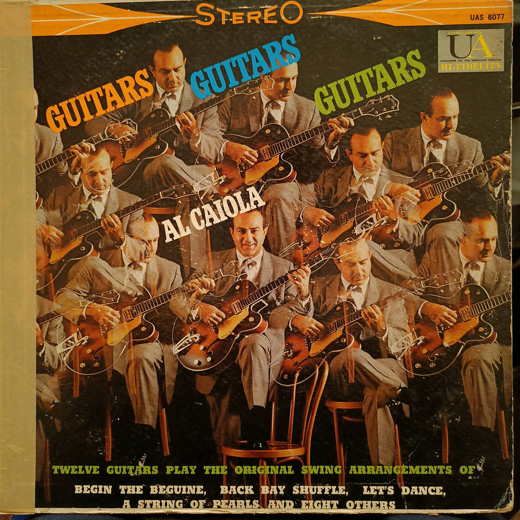 Al Caiola – Guitars, Guitars, Guitars (Used Vinyl - G) JS