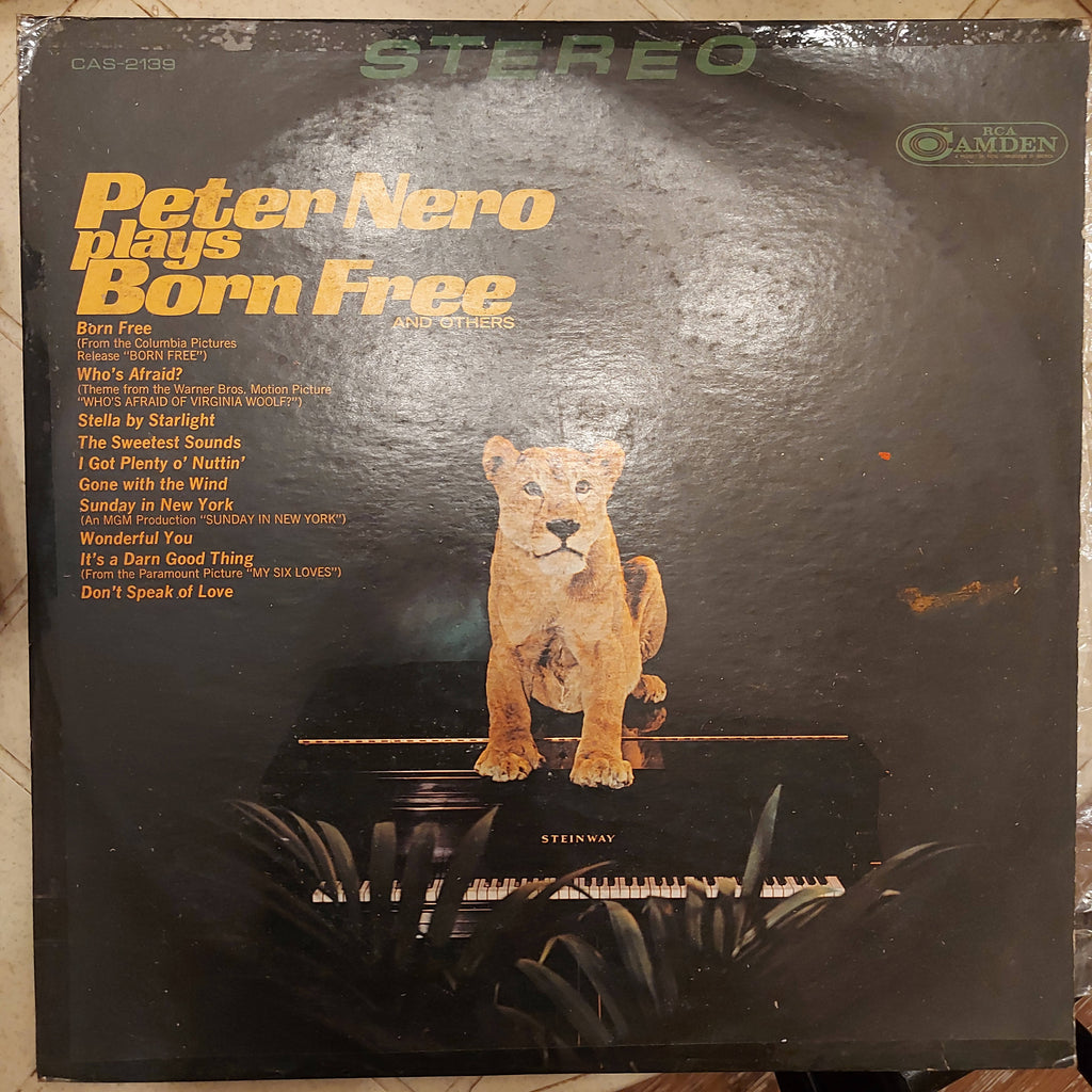 Peter Nero – Peter Nero Plays Born Free And Others (Used Vinyl - VG)