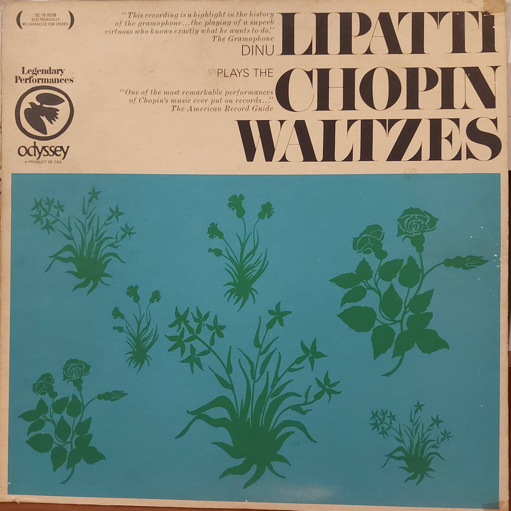 Dinu Lipatti, Chopin – Dinu Lipatti Plays The Chopin Waltzes (Used Vinyl - VG)