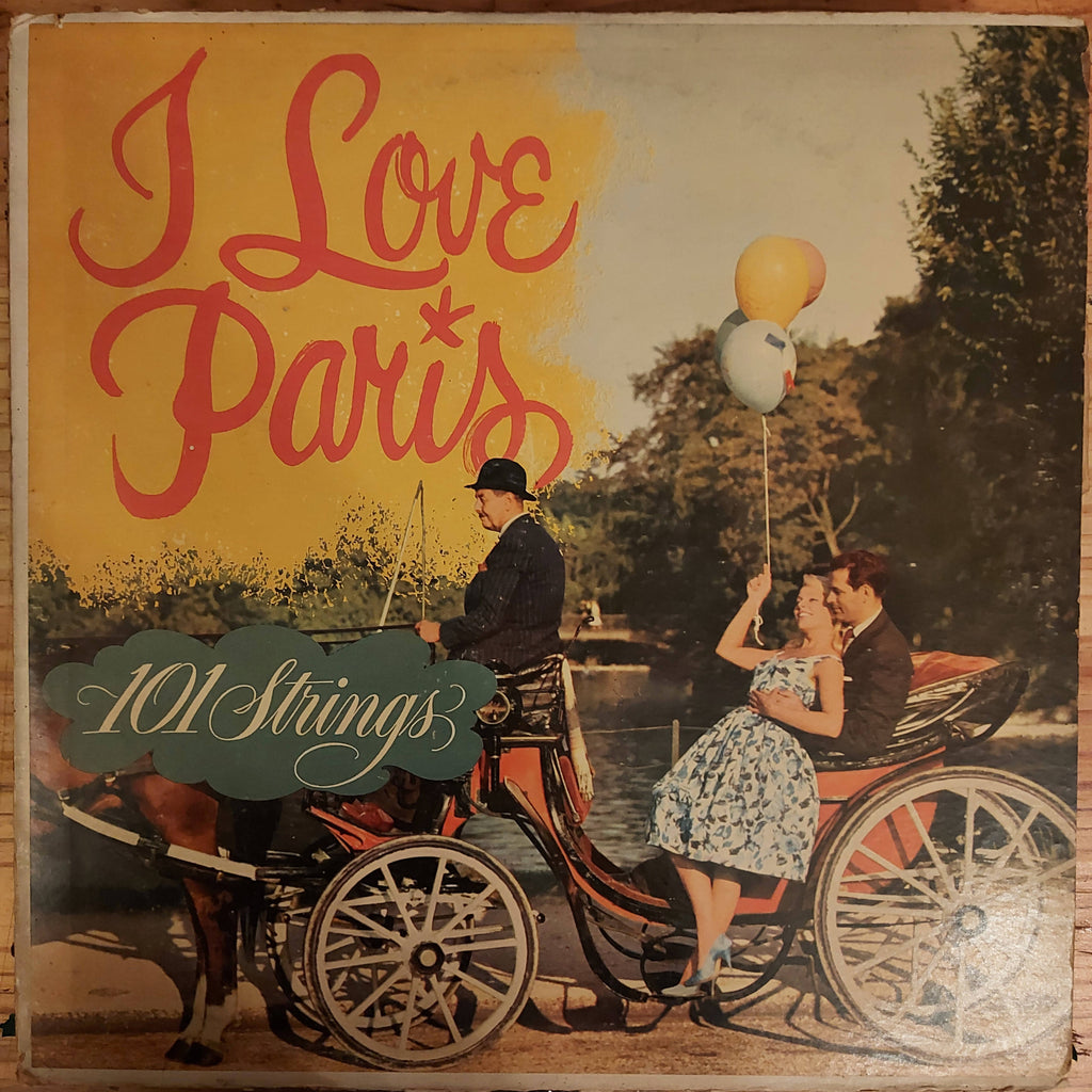 101 Strings – I Love Paris (Used Vinyl - G)