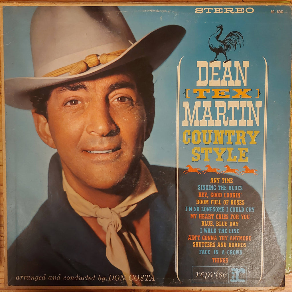 Dean "Tex" Martin – Country Style (Used Vinyl - G)