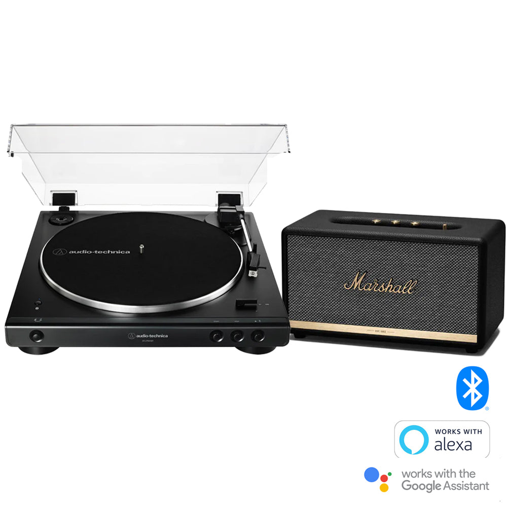 Audio Technica LP-60X + Marshall Stanmore II