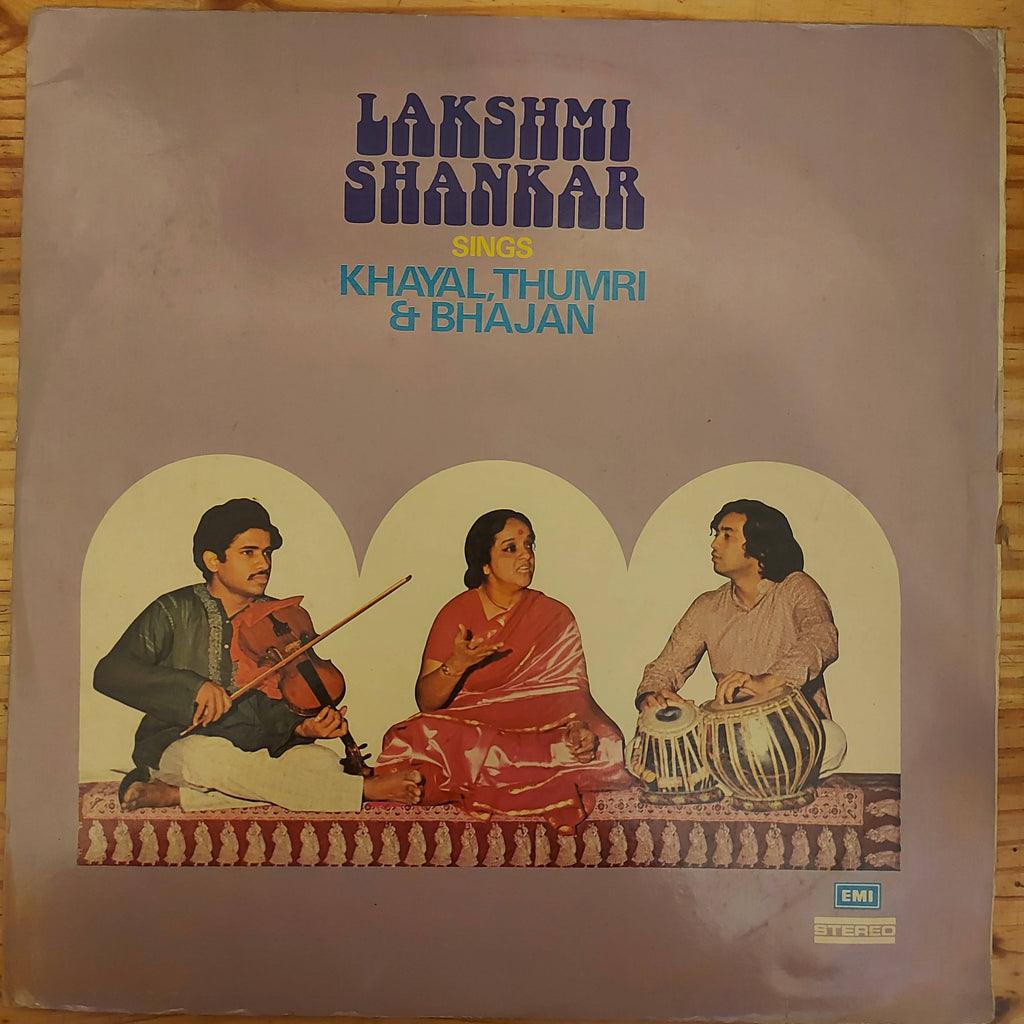 Lakshmi Shankar – Sings Khayal, Thumri & Bhajan (Used Vinyl - VG) JS