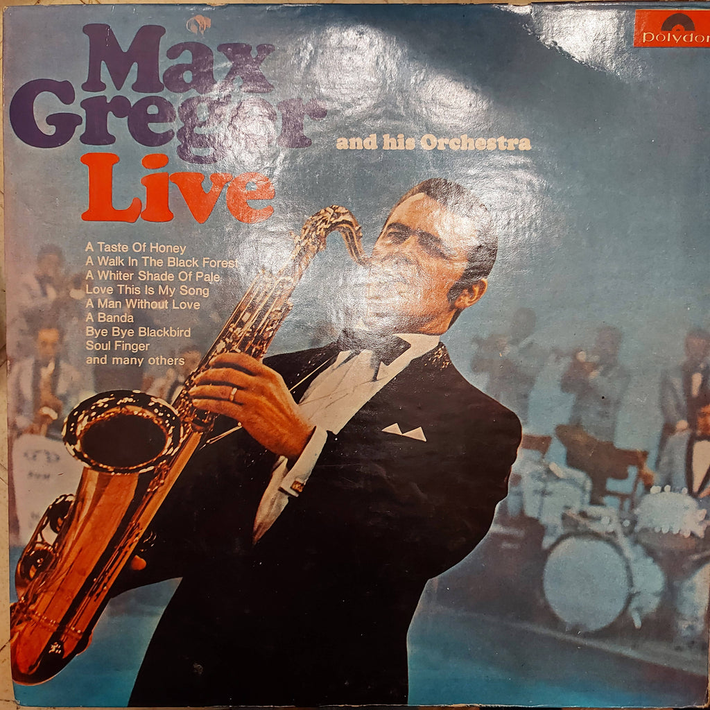 Max Greger – Live (Used Vinyl - VG)