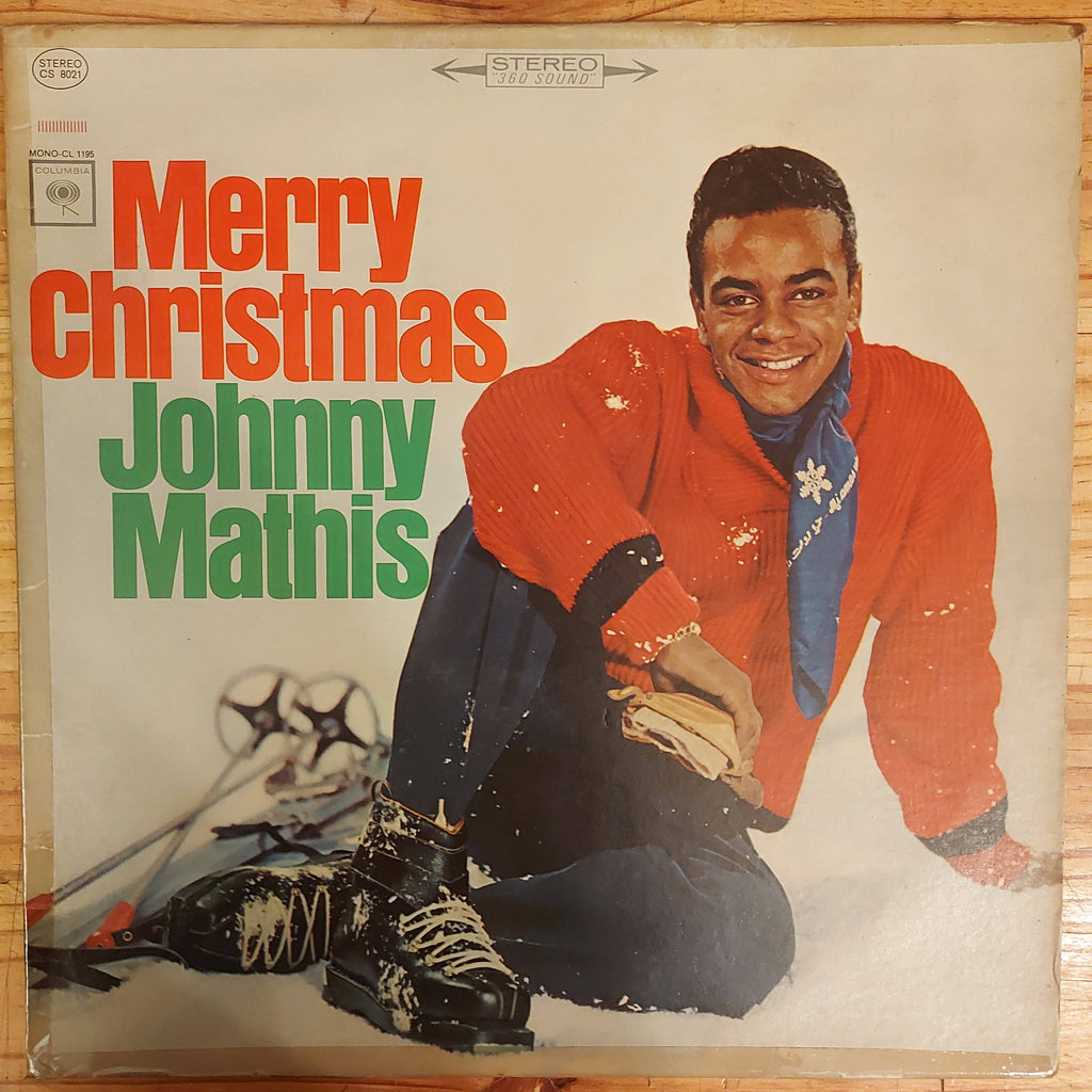 Johnny Mathis With Percy Faith And His Orchestra – Merry Christmas (Used Vinyl - G)