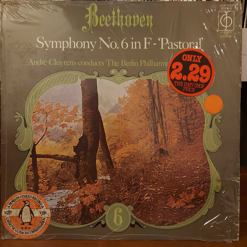 Beethoven, André Cluytens, The Berlin Philharmonic Orchestra – Symphony No.6 In F - 'Pastoral' (Used Vinyl - VG)