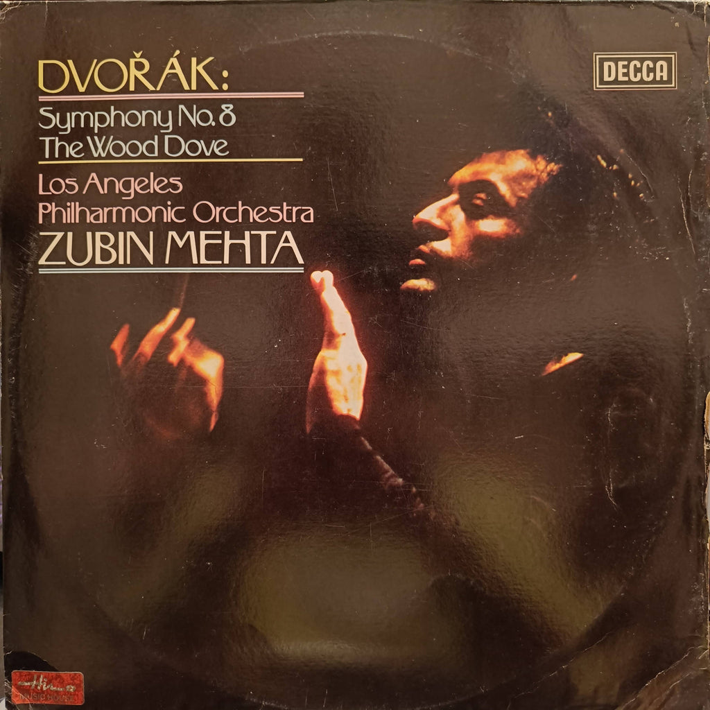 Antonín Dvořák, Los Angeles Philharmonic Orchestra, Zubin Mehta – Symphony No.8 / The Wood Dove (Used Vinyl - VG+) NJ Marketplace