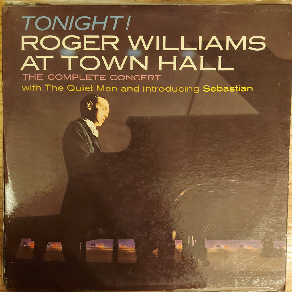 Roger Williams (2) – Tonight! Roger Williams At Town Hall (Used Vinyl - G)
