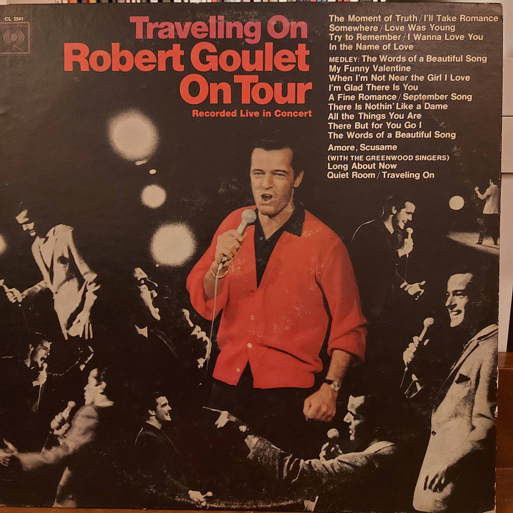 Robert Goulet ‎– Traveling On - Robert Goulet On Tour (Used Vinyl - VG)