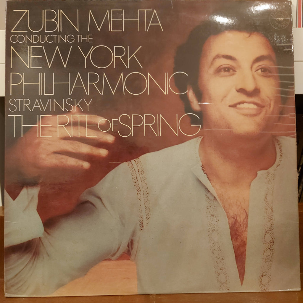 Zubin Mehta Conducting The New York Philharmonic, Stravinsky – The Rite Of Spring (Used Vinyl - VG+)