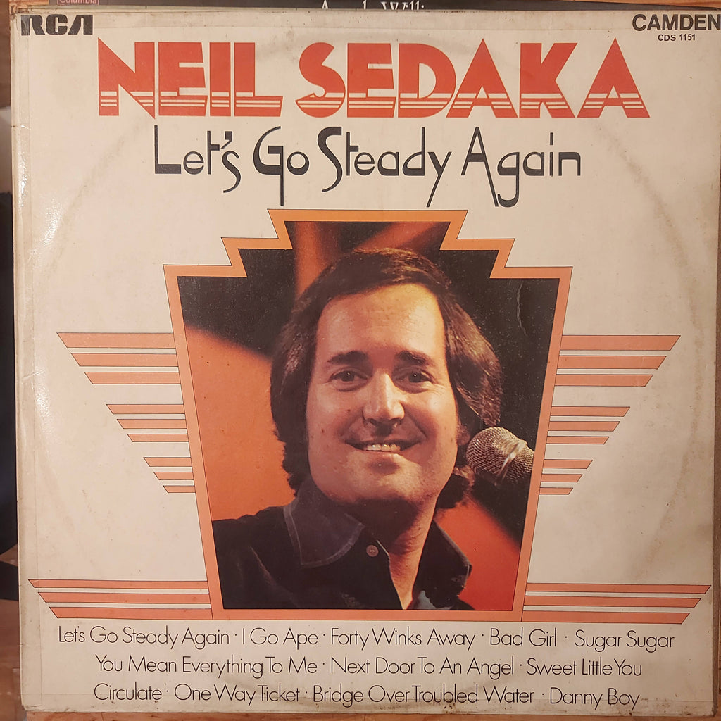 Neil Sedaka – Let's Go Steady Again (Used Vinyl - VG)