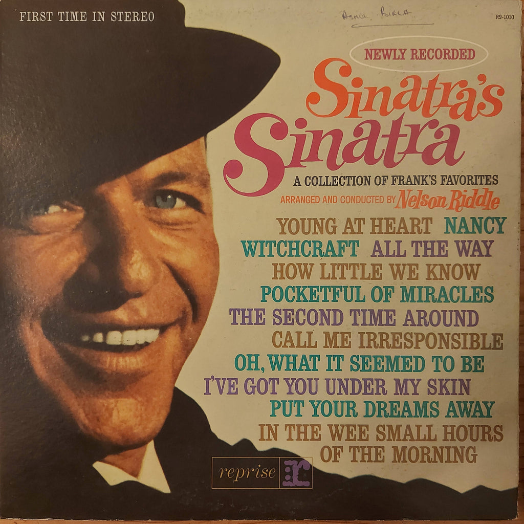 Frank Sinatra – Sinatra's Sinatra (Used Vinyl - VG)