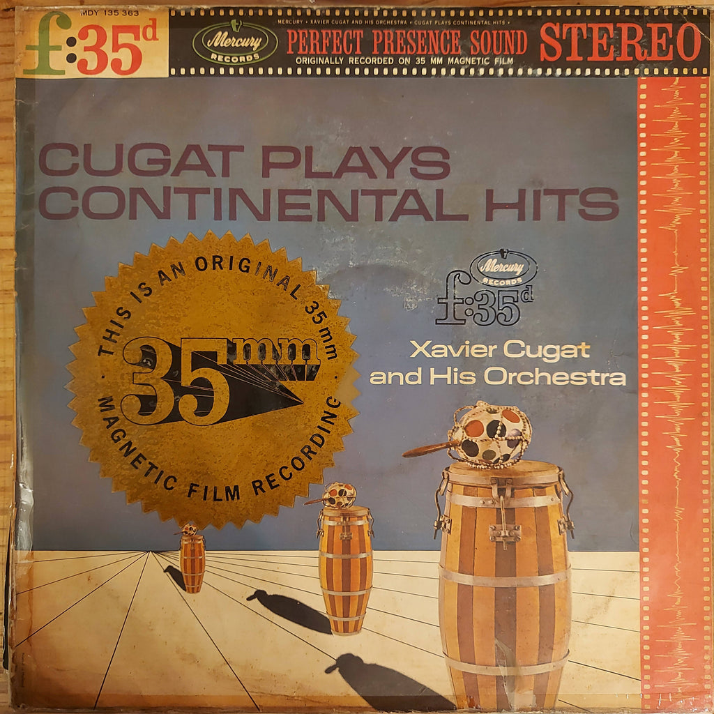 Xavier Cugat And His Orchestra – Cugat Plays Continental Hits (Used Vinyl - G)