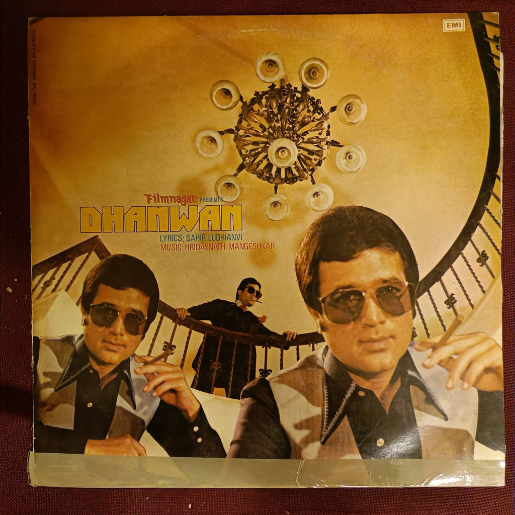 Hridaynath Mangeshkar, Sahir Ludhianvi – Dhanwan (Used Vinyl - VG+) NP