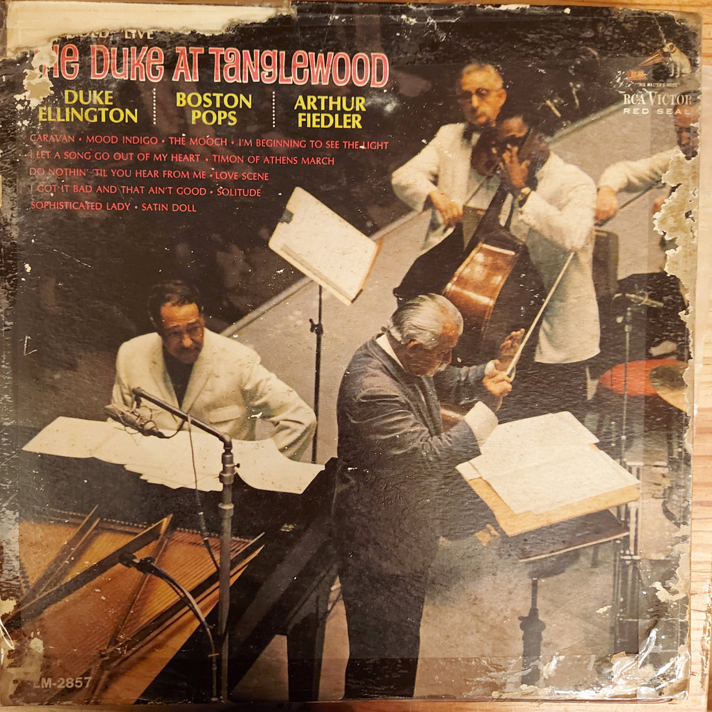 Duke Ellington • Boston Pops • Arthur Fiedler – The Duke At Tanglewood (Used Vinyl - VG)