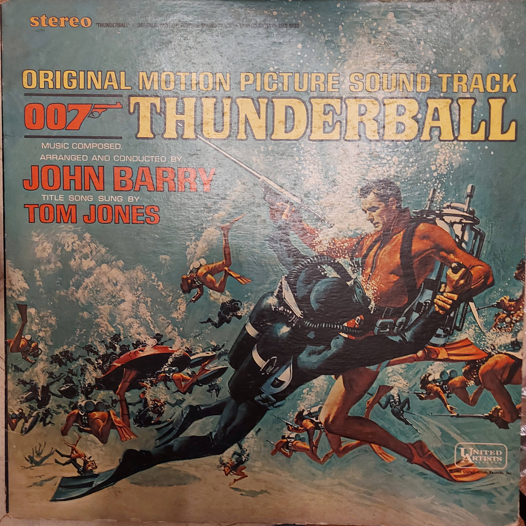 John Barry – Thunderball: Original Motion Picture Soundtrack (Used Vinyl - G)