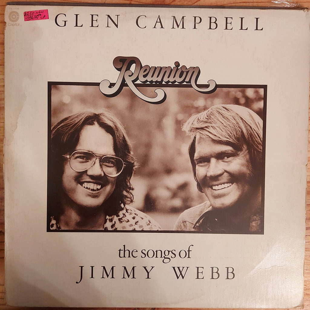 Glen Campbell – Reunion: The Songs Of Jimmy Webb (Used Vinyl - VG+)